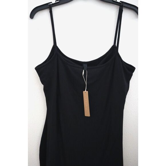 SKIMS OS-MDT-2695 Women's Sz XL Onyx Black Soft Lounge One-Piece Bodysuit - Picture 6 of 10